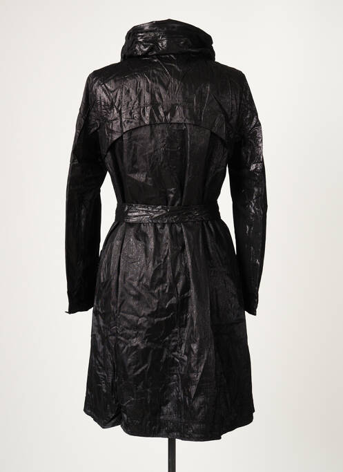 Trench negru ARELINE femeie