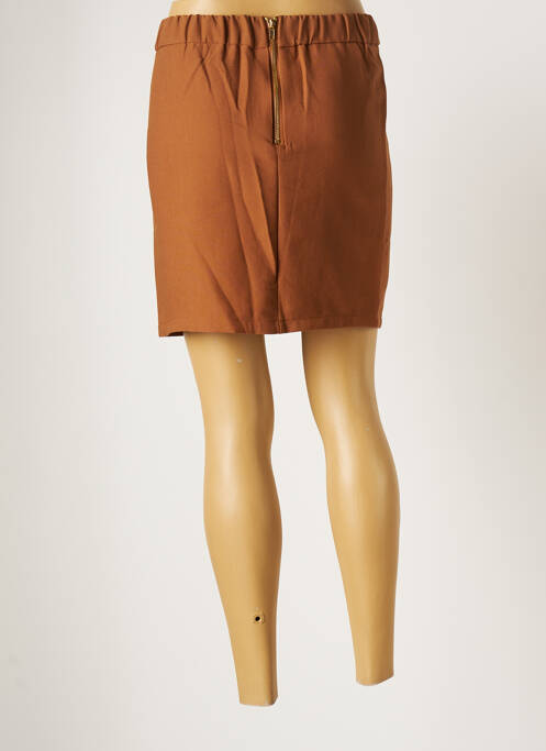 Fustă scurtă maro EMMA ELLA femeie