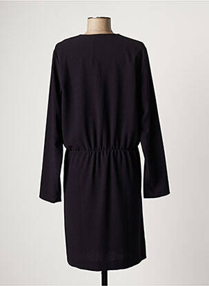 Rochie midi mâneci lungi mâneci lungi negru HARTFORD femeie