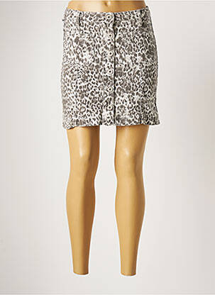 Fustă scurtă gri DENIM STUDIO femeie