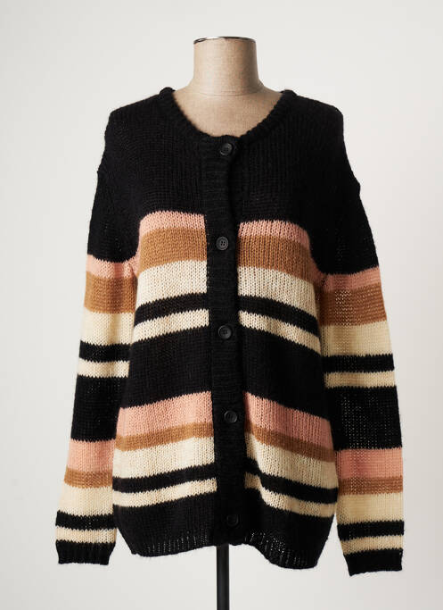 Vestă cu mâneci lungi negru FIVE femeie