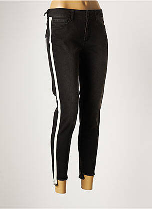 Blugi cu croială slim negru FIVE femeie