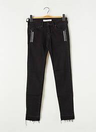 Pantalon slim negru FIVE femme