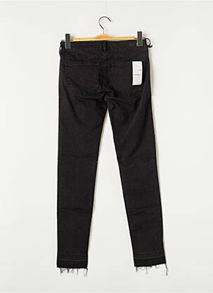 Pantalon slim negru FIVE femeie
