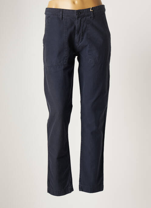Pantalon drept albastru HARTFORD femeie