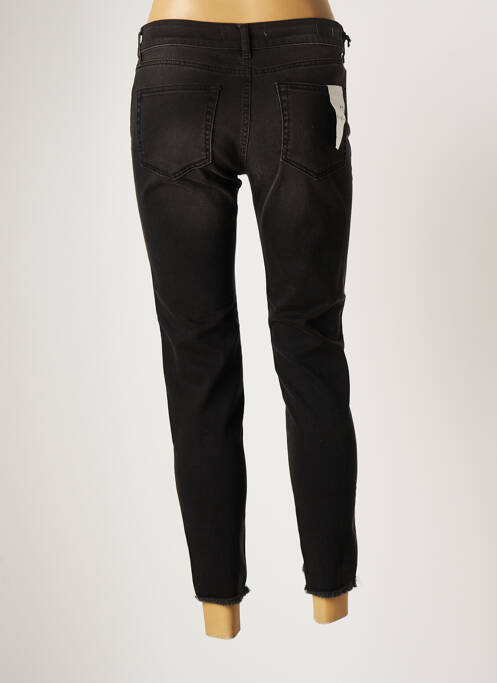 Blugi cu croială slim negru FIVE femeie
