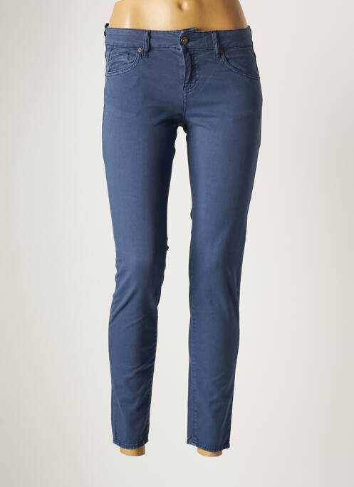 Blugi cu croială slim albastru FIVE femeie
