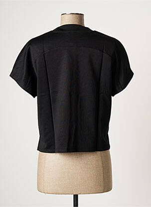 Tricou croială dreaptă mâneci scurte negru ADIDAS femeie