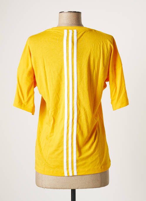 Tricou galben ADIDAS femeie