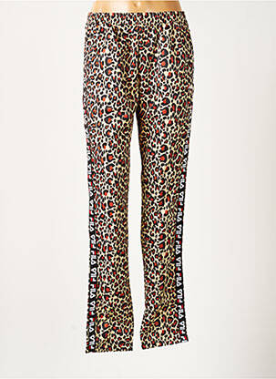 Pantalon drept maro FILA fată