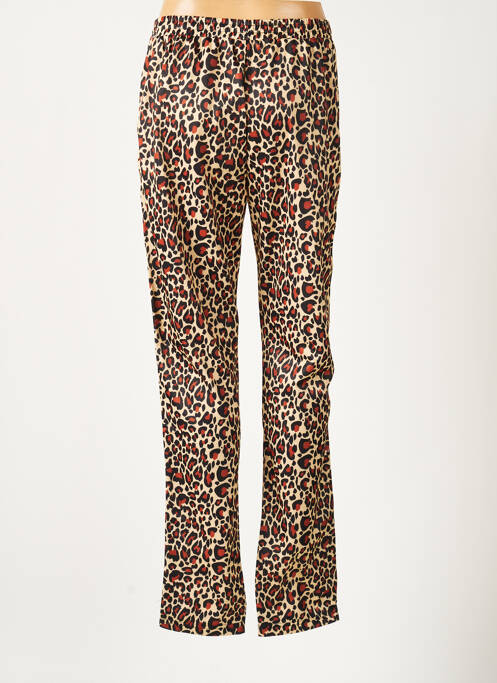 Pantalon drept maro FILA fată