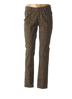 Pantalon slim verde MADO ET LES AUTRES femeie