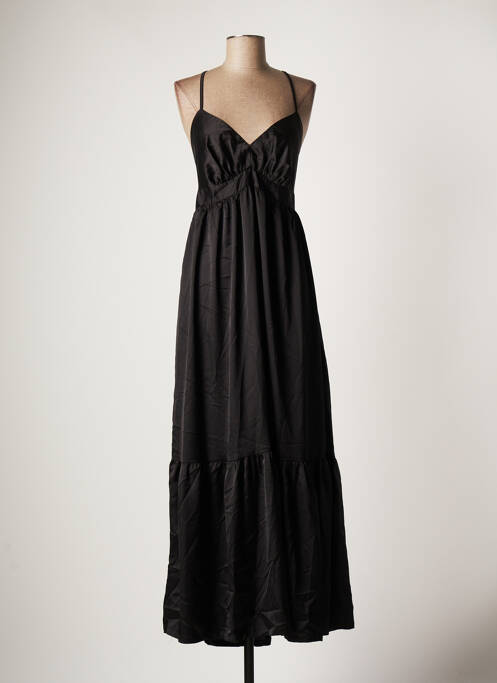 Rochie lungă negru JANE WOOD femeie