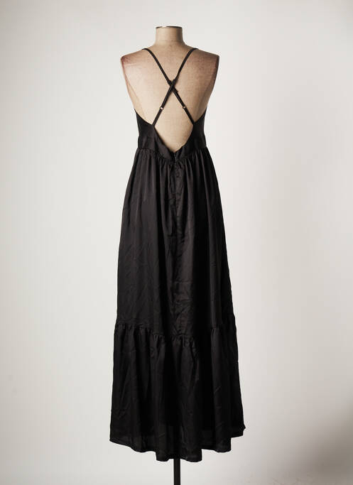 Rochie lungă negru JANE WOOD femeie