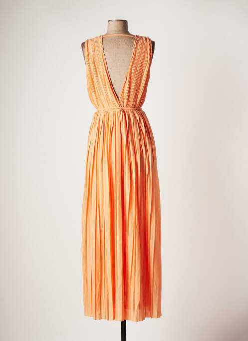 Rochie lungă portocaliu ONLY femeie