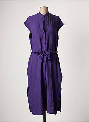 Rochie midi violet VIE TA VIE femeie