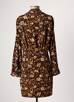 Rochie scurtă maro JANE WOOD femeie
