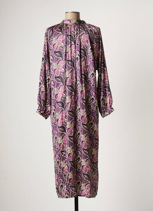 Rochie midi violet SCARLET ROOS femeie