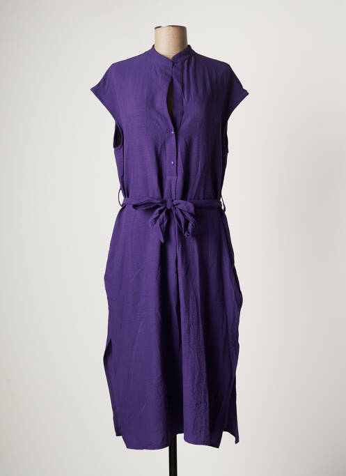 Rochie midi violet VIE TA VIE femeie