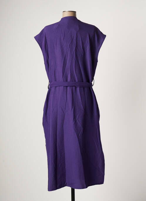 Rochie midi violet VIE TA VIE femeie