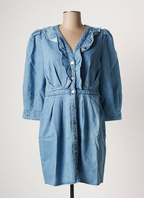 Rochie scurtă albastru ALMAE femeie