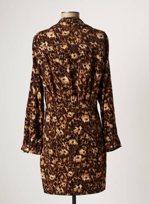 Rochie scurtă maro JANE WOOD femeie