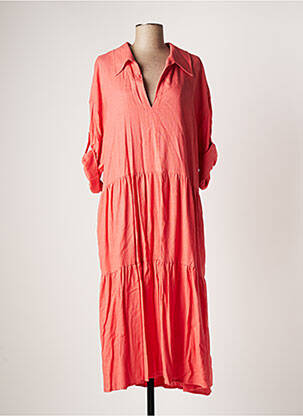 Rochie lungă roz JANE WOOD femeie