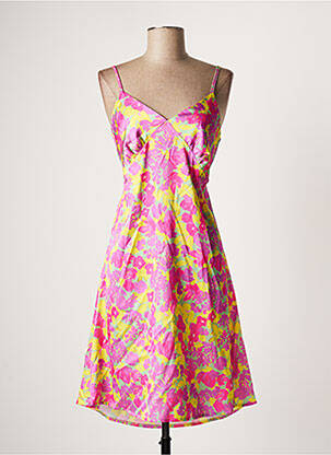 Rochie midi roz SCARLET ROOS femeie