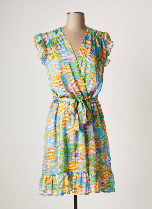 Rochie midi albastru SCARLET ROOS femeie