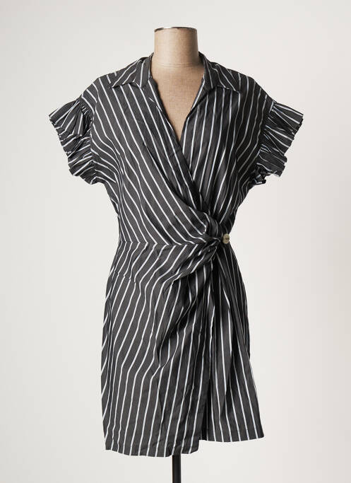 Rochie scurtă gri JANE WOOD femeie