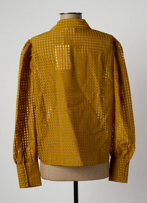 Cămașă galben ICHI femeie