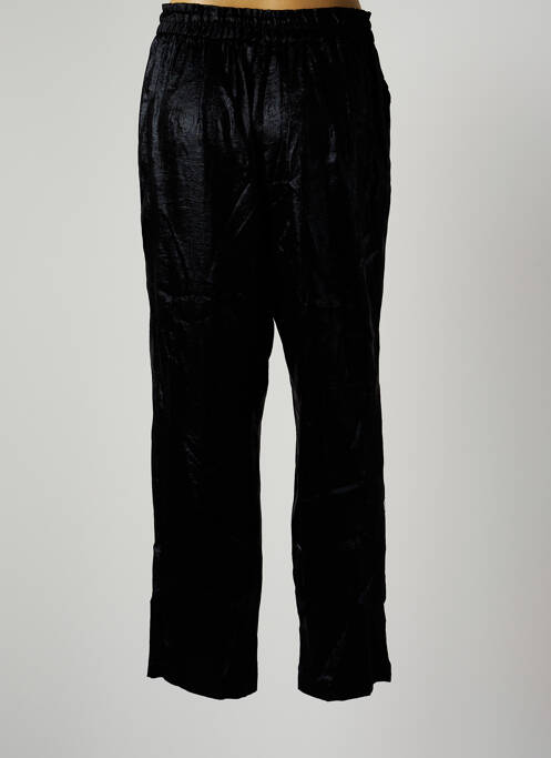 Pantalon drept talie înaltă talie înaltă negru VIE TA VIE femme