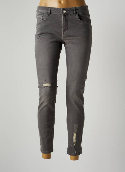 Blugi cu croială slim gri MOS MOSH femeie