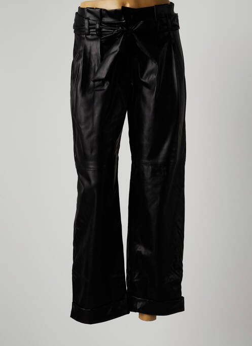 Pantalon chino negru OPULLENCE femeie