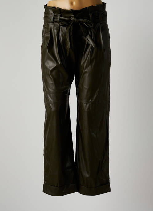 Pantalon chino verde OPULLENCE femeie