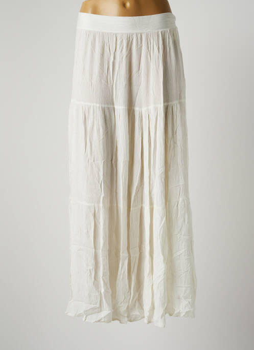Fustă lungă alb VIE TA VIE femeie