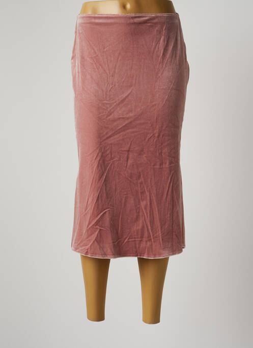 Fustă midi roz JANE WOOD femeie