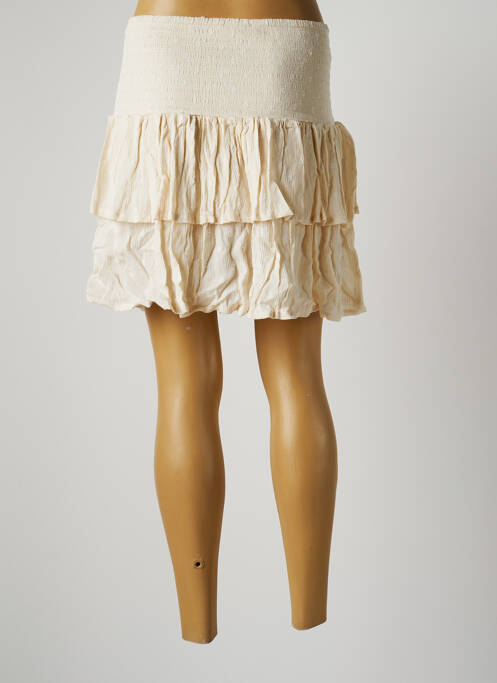 Fustă scurtă bej B.YOUNG femeie