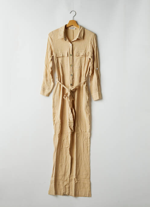 Salopetă-pantalon bej SCARLET ROOS femeie