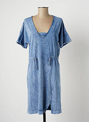 Rochie midi albastru EVA KAYAN femeie