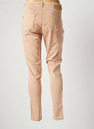 Pantalon slim talie joasă talie joasă roz EVA KAYAN femeie