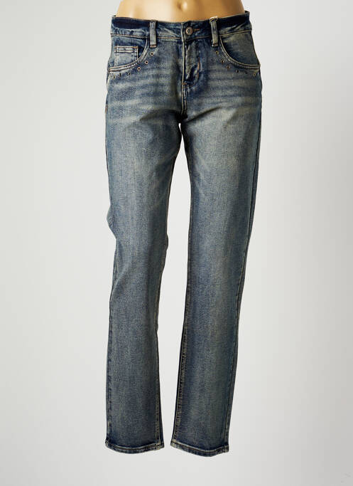 Blugi cu croială slim albastru CREAM femeie