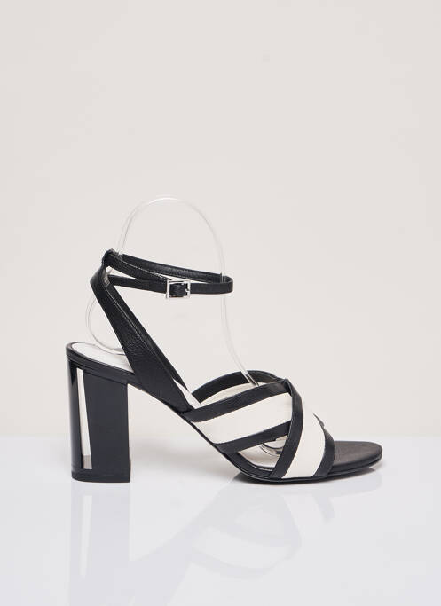 Sandale/Pantofi decupați negru WHAT FOR femeie