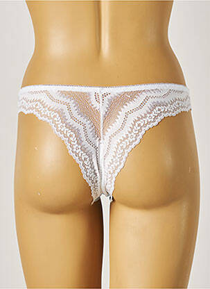 Tanga microfibre albastru ROSA JUNIO femeie