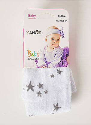 Colanți alb YANOIR fată