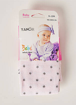 Colanți roz YANOIR fată