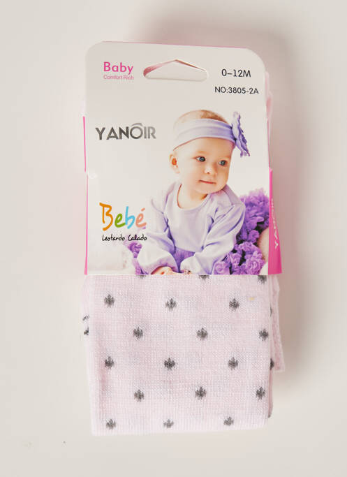 Colanți roz YANOIR fată