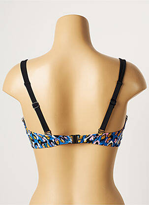 Sutien de costum de baie elasticitate top sutien modelat albastru BELCOR femeie