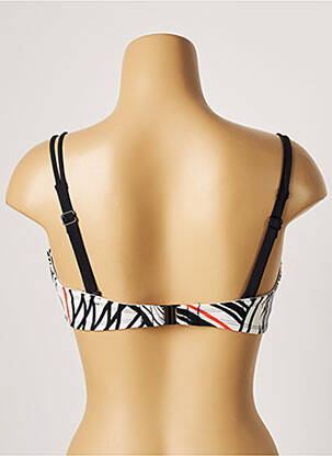 Sutien de costum de baie elasticitate top sutien modelat negru BELCOR femeie