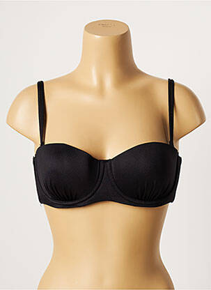 Sutien de costum de baie elasticitate top sutien modelat negru BELCOR femeie